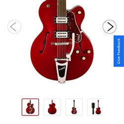Gretsch Guitars G2420T Streamliner Hollow Body With Bigsby Electric Guitar Brandywine