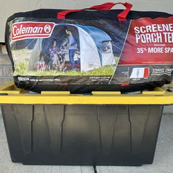 Coleman Screened Porch Cabin Tent