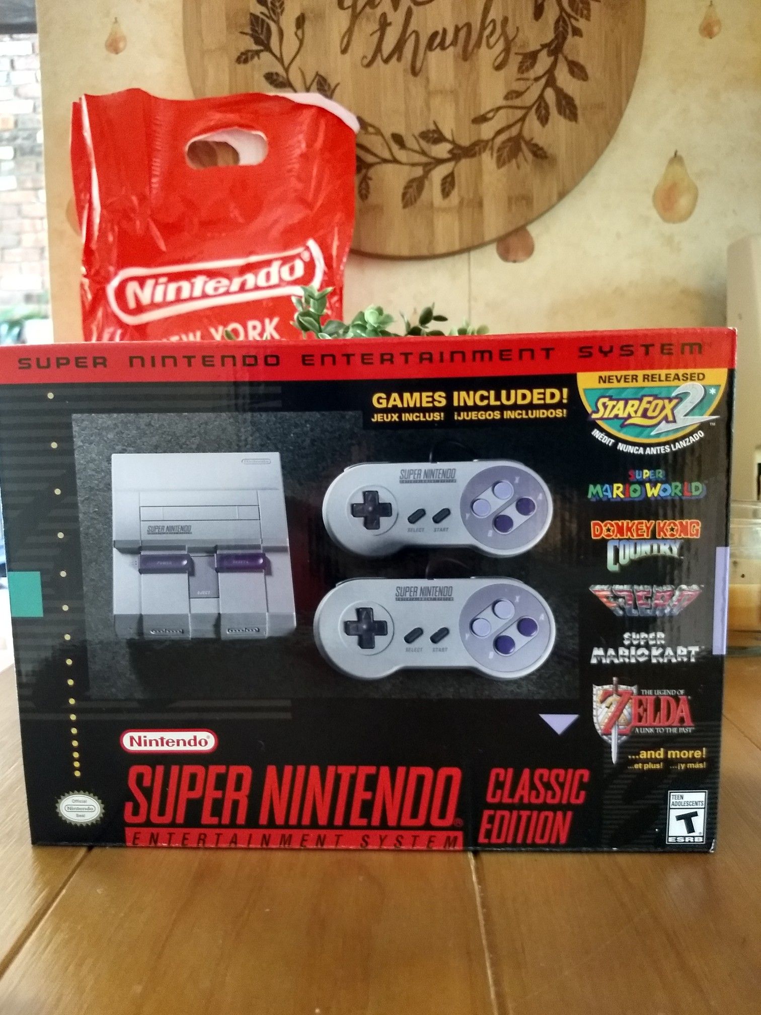 Super Nintendo Classic Mini, NEW (never opened)