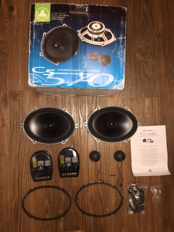 JL Audio C570 5x7 speakers - $325