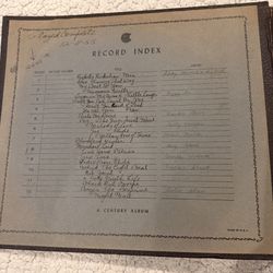 Vintage 78 RPM Record Collection – 9 Records with Album –  