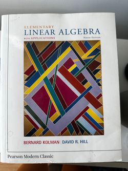 Elementary Linear Algebra with Applications