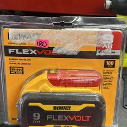 DEWALT FLEXVOLT 20V/60V MAX Lithium-Ion 9.0Ah Battery