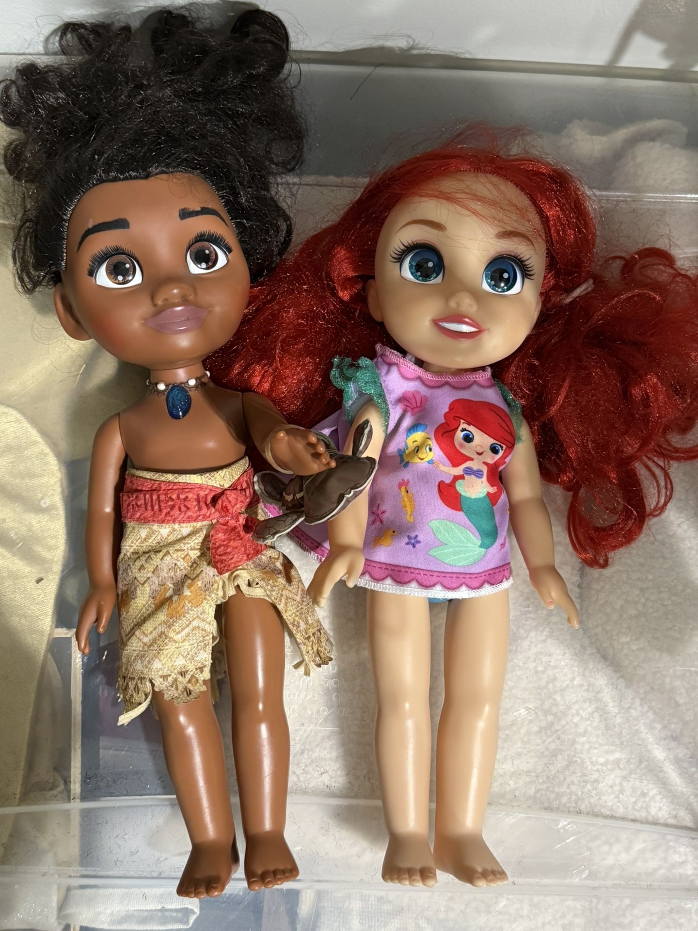 Moana + Ariel Dolls