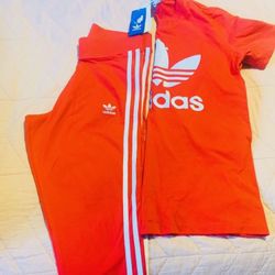 🎁Brand New Adidas Leggings Outfit Size Small May Fit A Medium 🎁