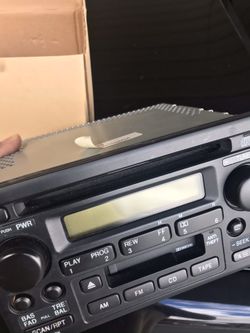 2004 CRV car stereo
