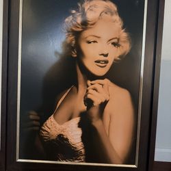 Marilyn Monroe Picture Framed