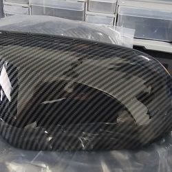 Car Mirror Cover   For TOYOTA CAMRY 2018-2024 Carbon Fiber Style