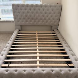 Queen bed frame