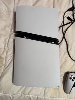 PS5 Pro w/ Pro Controller, External SSD, and Driving Simulator