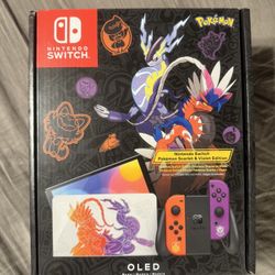Nintendo Switch OLED Pokémon Scarlet And Violet 