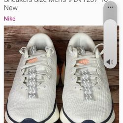 Running Shoes Nike Motiva Sail Platinum Orange #11.5