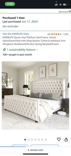 Brand New In Box Queen Bed Wrongly Ordered 