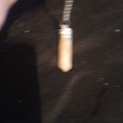 925 Orange Quartz With Sunstone Pendant 