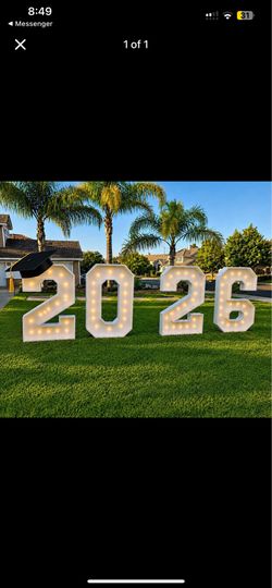 LED Marquee Numbers
