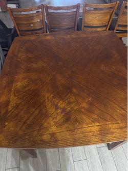 Counter height dining table