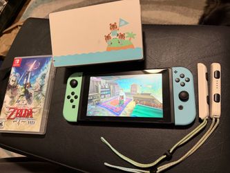 Nintendo Switch Animal Crossing Special Edition Bundle