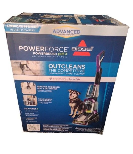 NIB Bissell Powerforce Powerbrush Pet 