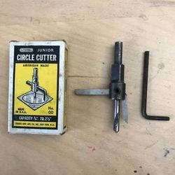 Vintage NOS General Junior Circle Cutter No 00