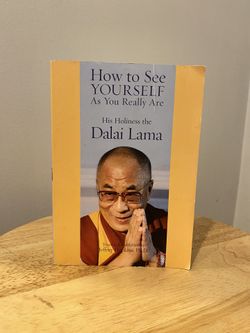 How To See Yourself By The Dalai Lama Book