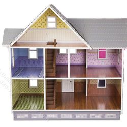 Melissa & Doug Victorian Dollhouse And Accessories