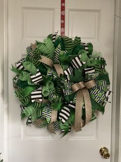 Handmade St. Patrick’s Wreath