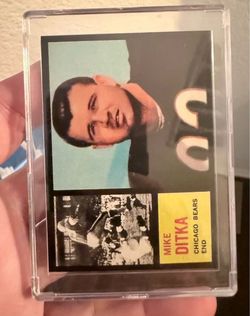 1962 Topps Mike Ditka #17 Vintage Chicago Bears Card – Early Career HOF