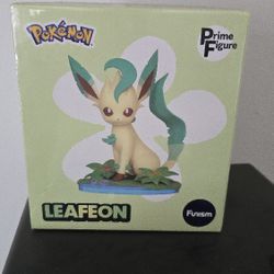 New Leafeon Prime Figure Funism Pokemon Collectible Statue Figure Model