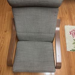 Cushioned Wood Chair 