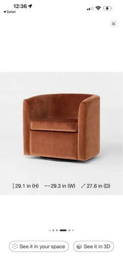 Target Vernon barrel chair