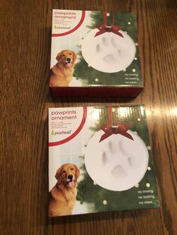 Paw print Pet Ornament 