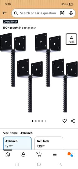 Fence post holders