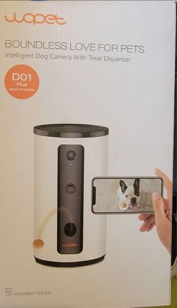 Wopet camera and treat dispenser