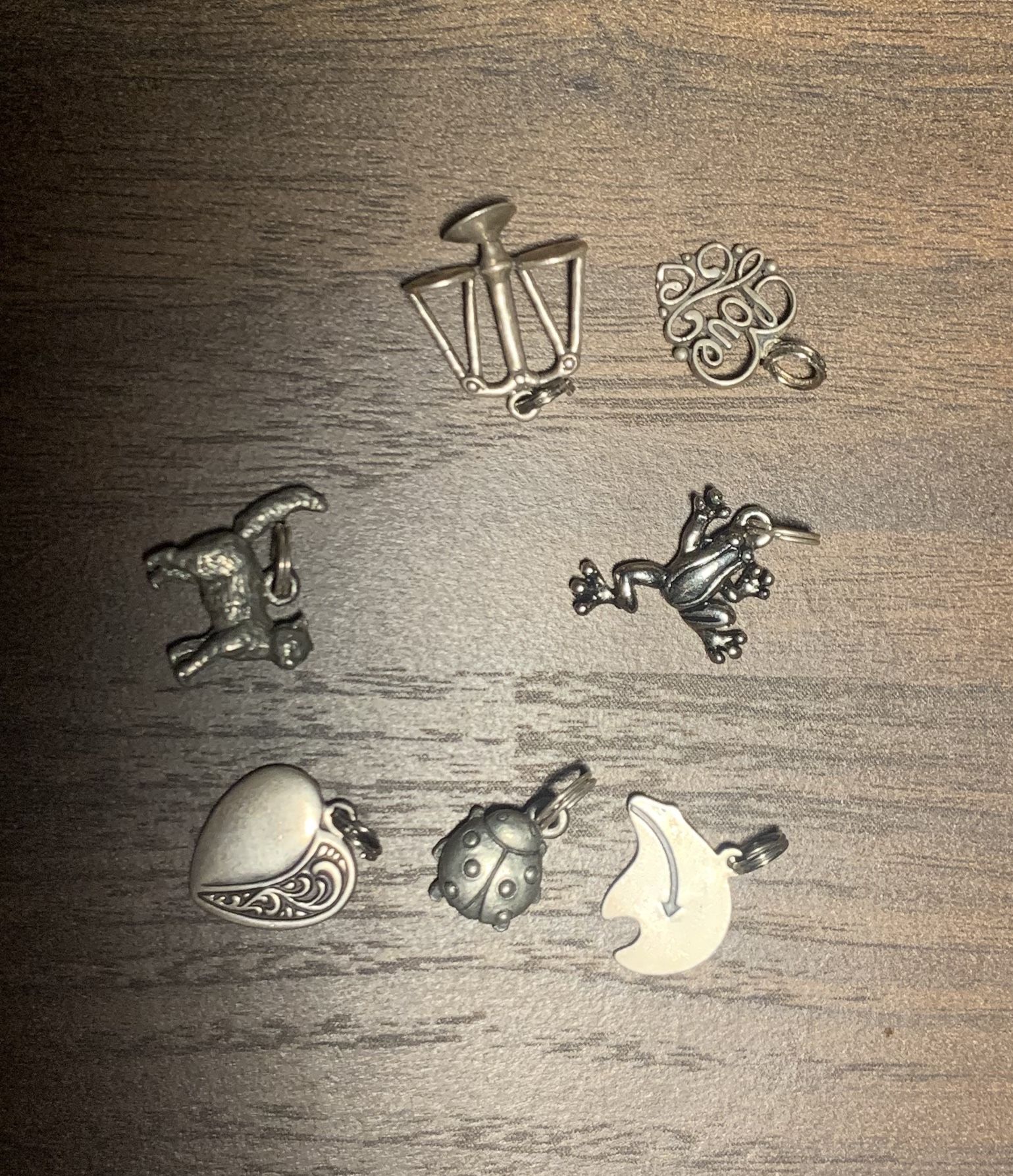 Charms - some sterling silver - $8 local $10 if shipped