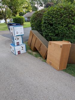Free Pickup Cabinets and Lights