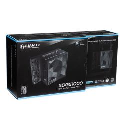 LIAN LI Edge series EG1000 Black, 1000W ATX12V v3.1, 80 PLUS PLATINUM Certified