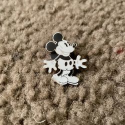 Black And White Mickey Mouse Disney Pin