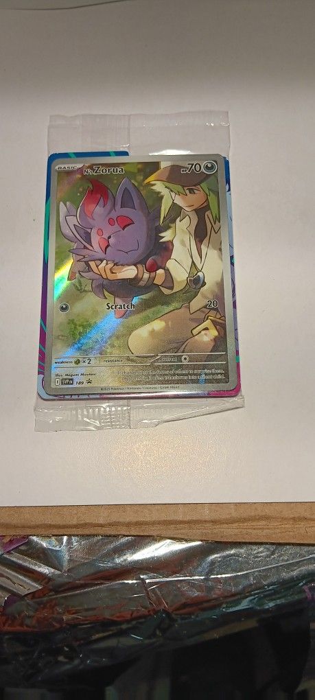 N's Zorua Sv: Scarlet & Violet Journey Together Sealed