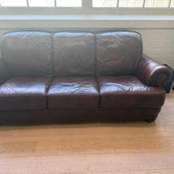 Leather Couch And Chair