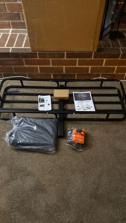 Hitch Mount Cargo Carrier Basket 