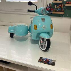 American Girl True Blue Scooter 