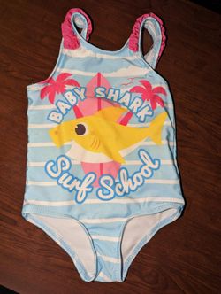 Baby shark deals swimsuit girl