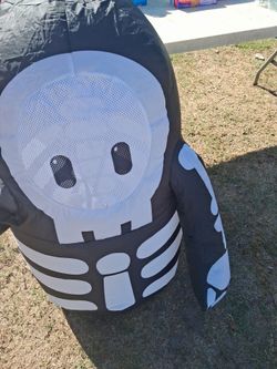 Inflatable Skeleton Halloween Costume