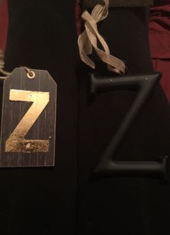 Small Z ornaments