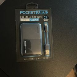 Pocket Juice Portable Charger