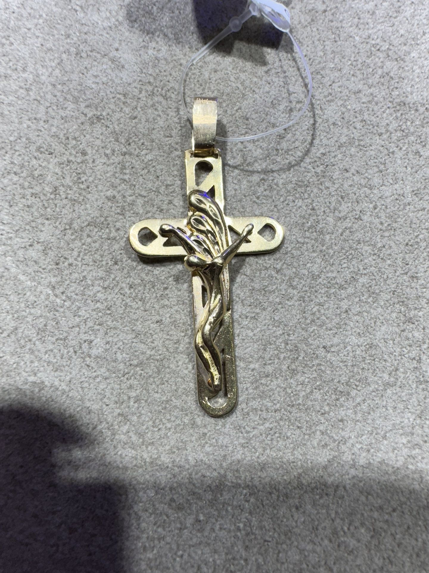 18k Cross Charm