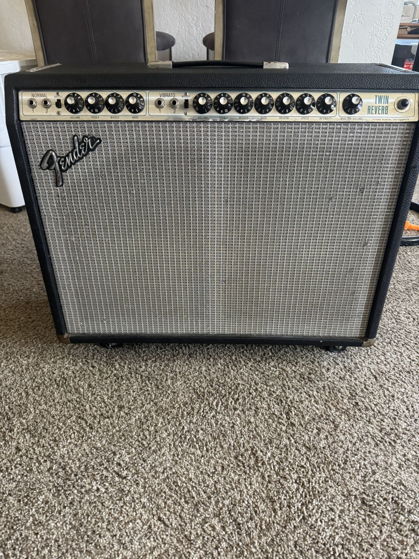 1974 Fender Twin Reverb Guitar Amp