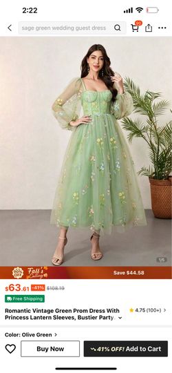 Mint dress