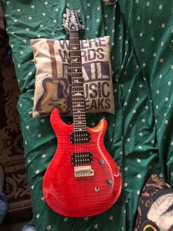 PRS SE CE bolt on neck Blood Orange