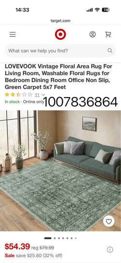 New target rug